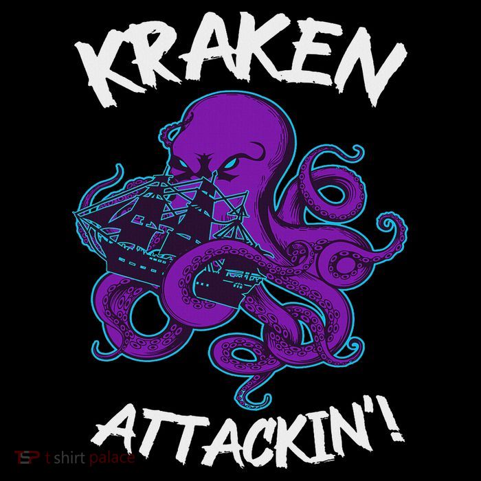 Kraken Attacking Release The Kraken Gifts For Drawstring Bag