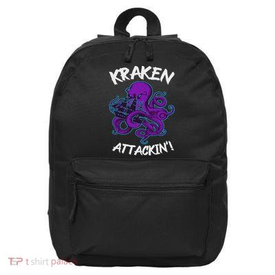 Kraken Attacking Release The Kraken Gifts For 16 in Basic Backpack