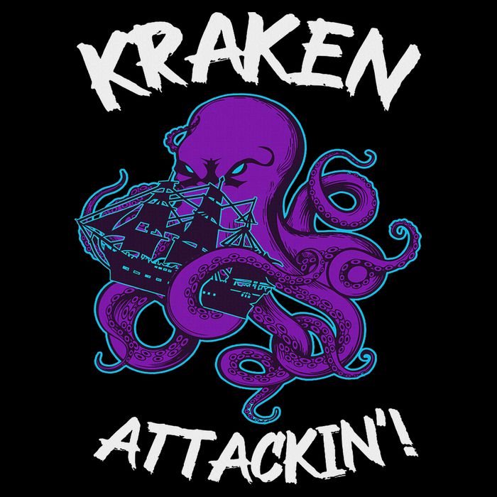 Kraken Attacking Release The Kraken Gifts For 16 in Basic Backpack