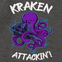 Kraken Attacking Release The Kraken Gifts For Vector Backpack
