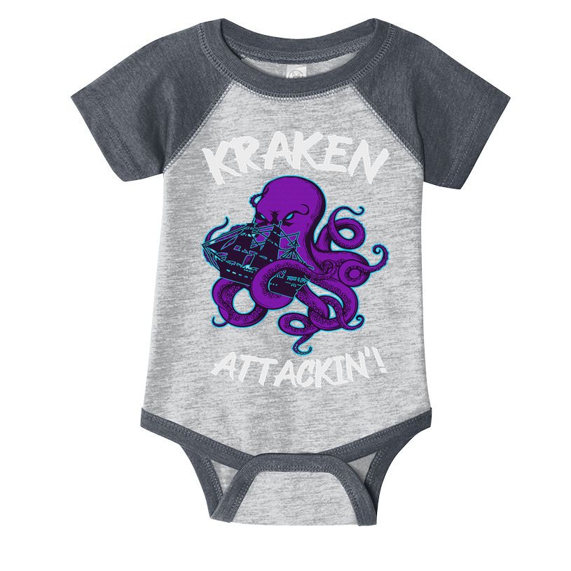 Kraken Attacking Release The Kraken Gifts For Infant Baby Jersey Bodysuit