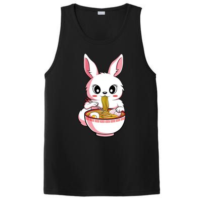 Kawaii Anime Ra Bunny Japanese Noodles Rabbit Lover Gift PosiCharge Competitor Tank