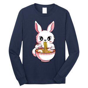 Kawaii Anime Ra Bunny Japanese Noodles Rabbit Lover Gift Long Sleeve Shirt