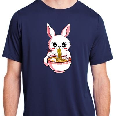 Kawaii Anime Ra Bunny Japanese Noodles Rabbit Lover Gift Adult ChromaSoft Performance T-Shirt