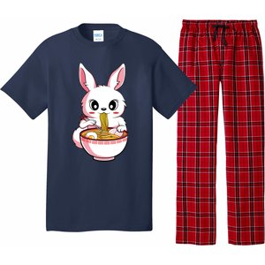 Kawaii Anime Ra Bunny Japanese Noodles Rabbit Lover Gift Pajama Set