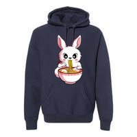 Kawaii Anime Ra Bunny Japanese Noodles Rabbit Lover Gift Premium Hoodie