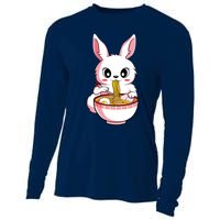 Kawaii Anime Ra Bunny Japanese Noodles Rabbit Lover Gift Cooling Performance Long Sleeve Crew