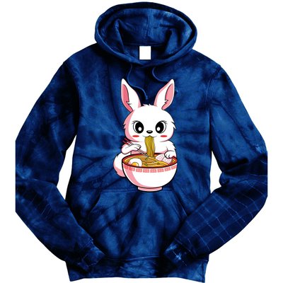 Kawaii Anime Ra Bunny Japanese Noodles Rabbit Lover Gift Tie Dye Hoodie