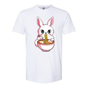 Kawaii Anime Ra Bunny Japanese Noodles Rabbit Lover Gift Softstyle CVC T-Shirt