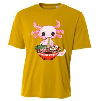 kawaii axolotl ra noodles japanese anime otaku nu goth Cooling Performance Crew T-Shirt