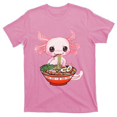 kawaii axolotl ra noodles japanese anime otaku nu goth T-Shirt