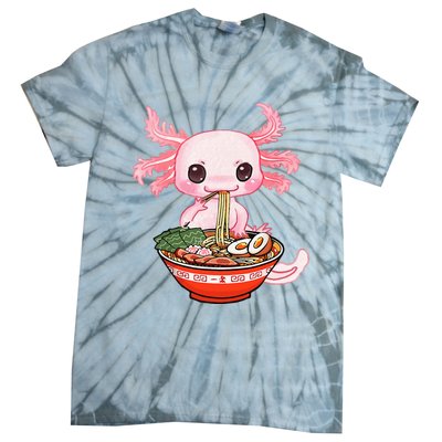 kawaii axolotl ra noodles japanese anime otaku nu goth Tie-Dye T-Shirt