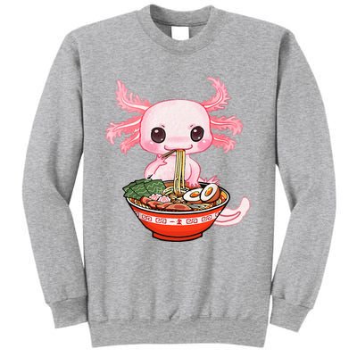 kawaii axolotl ra noodles japanese anime otaku nu goth Sweatshirt