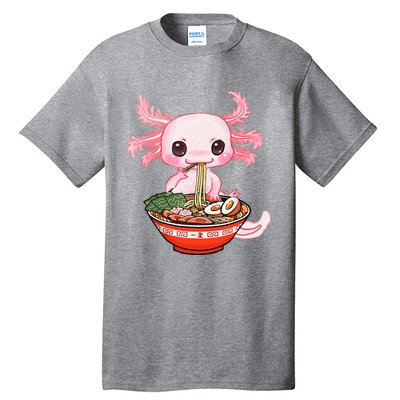 kawaii axolotl ra noodles japanese anime otaku nu goth Tall T-Shirt