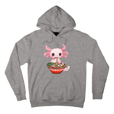 kawaii axolotl ra noodles japanese anime otaku nu goth Tall Hoodie