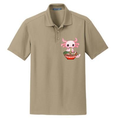 kawaii axolotl ra noodles japanese anime otaku nu goth Dry Zone Grid Polo