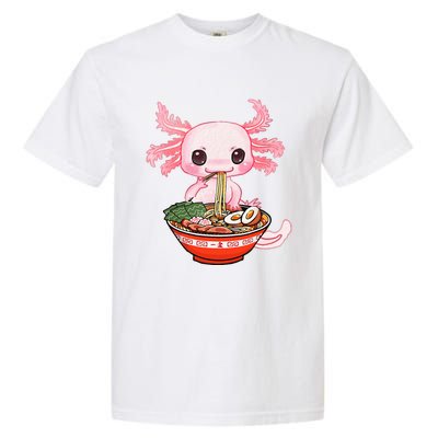 kawaii axolotl ra noodles japanese anime otaku nu goth Garment-Dyed Heavyweight T-Shirt