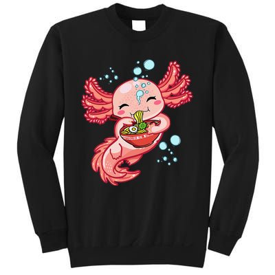 Kawaii Axolotl Ra Teen Girls  Japanese Anime Lover Sweatshirt