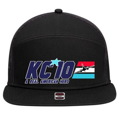 Kc10 A Real American Hero 7 Panel Mesh Trucker Snapback Hat