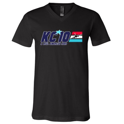 Kc10 A Real American Hero V-Neck T-Shirt