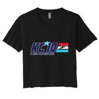 Kc10 A Real American Hero Women's Crop Top Tee