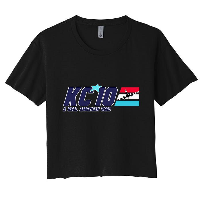 Kc10 A Real American Hero Women's Crop Top Tee
