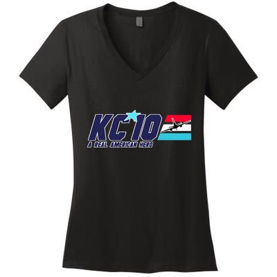 Kc10 A Real American Hero Women's V-Neck T-Shirt