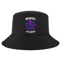 Kraken Attacking Release The Kraken Gifts For Cool Comfort Performance Bucket Hat