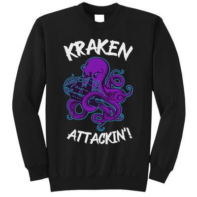 Kraken Attacking Release The Kraken Gifts For Sweatshirt
