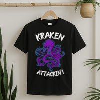 Kraken Attacking Release The Kraken Gifts For T-Shirt
