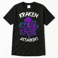 Kraken Attacking Release The Kraken Gifts For Tall T-Shirt