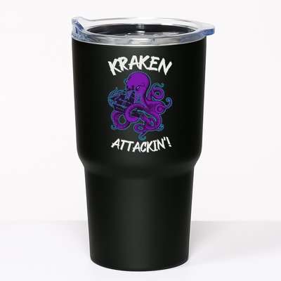 Kraken Attacking Release The Kraken Gifts For Tumbler