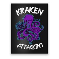 Kraken Attacking Release The Kraken Gifts For Poster
