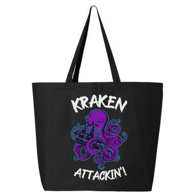 Kraken Attacking Release The Kraken Gifts For 25L Jumbo Tote