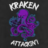 Kraken Attacking Release The Kraken Gifts For 25L Jumbo Tote