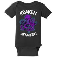 Kraken Attacking Release The Kraken Gifts For Baby Bodysuit