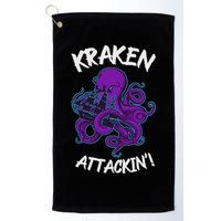 Kraken Attacking Release The Kraken Gifts For Golf Towel