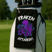 Kraken Attacking Release The Kraken Gifts For Golf Towel