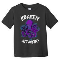 Kraken Attacking Release The Kraken Gifts For Toddler T-Shirt