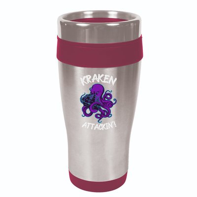 Kraken Attacking Release The Kraken Gifts For 16oz Travel Tumbler