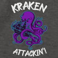Kraken Attacking Release The Kraken Gifts For Vector Backpack