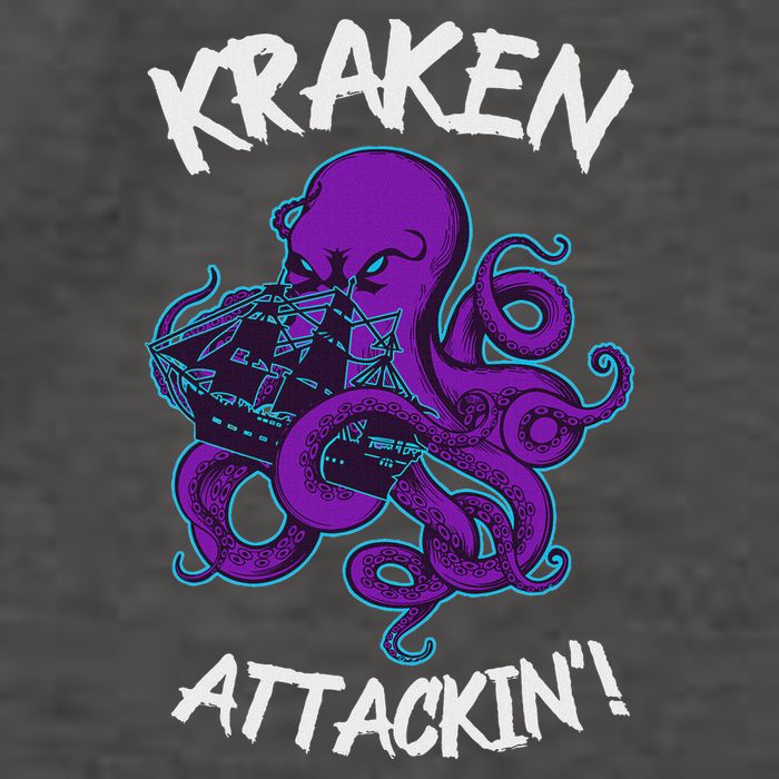 Kraken Attacking Release The Kraken Gifts For Vector Backpack