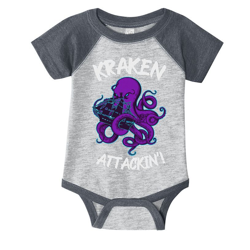 Kraken Attacking Release The Kraken Gifts For Infant Baby Jersey Bodysuit