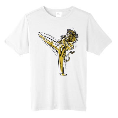 Karate Lion Kick Tall Fusion ChromaSoft Performance T-Shirt