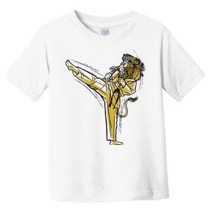 Karate Lion Kick Toddler T-Shirt