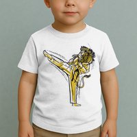 Karate Lion Kick Toddler T-Shirt