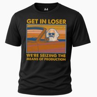 Karl Marx Get In Loser We're Seizing The Means Of Production  Performance Shirt