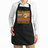 Karl Marx Get In Loser We're Seizing The Means Of Production  Apron