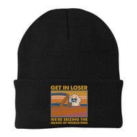 Karl Marx Get In Loser We're Seizing The Means Of Production  Beanie
