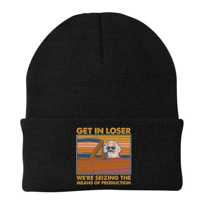 Karl Marx Get In Loser We're Seizing The Means Of Production  Beanie